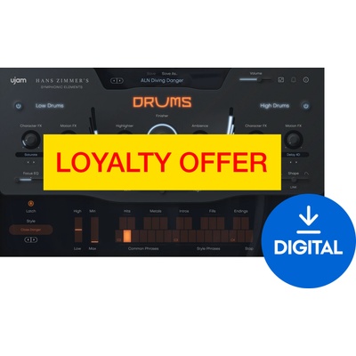 UJAM DRUMS Loyalty Offer (Дигитален продукт)