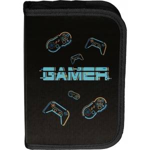 PASO Несесер с пособия Paso Gamer - 1 цип и 2 крила (PP26GM-P001BW)