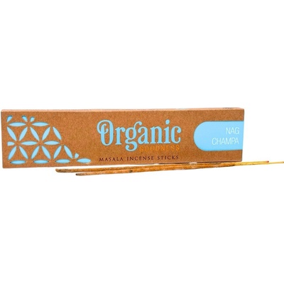 Organic Masala Vonné tyčinky Nag Champa 15 g