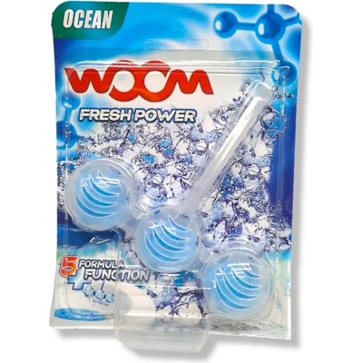 WOOM ароматизатор за тоалетна чиния, Fresh power, 50гр, Океан