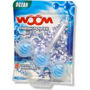 WOOM ароматизатор за тоалетна чиния, Fresh power, 50гр, Океан