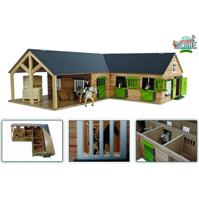 Kids Globe Farming stáj pro koně 68x77x:24 – Zboží Mobilmania