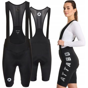 Attabo Dámske Kirun WMNS Bib Shorts čierne