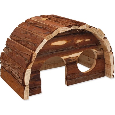 Small Animal Domek Hobit dřevěný 25 x 16 x 15 cm – Sleviste.cz
