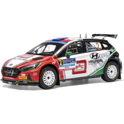 Ixo Hyundai i20 N Rally2 2 Paddon/Kennard vítězové Rally Serras de Fafe 2023 Models 1:43