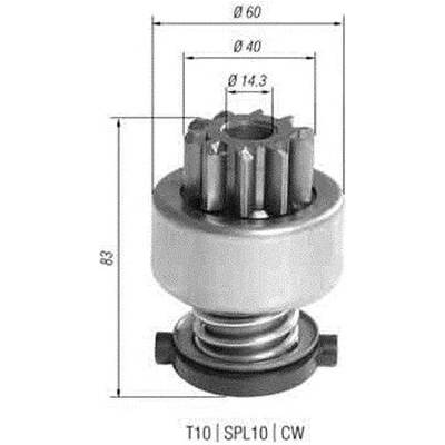 Pastorek, startér MAGNETI MARELLI 940113020393
