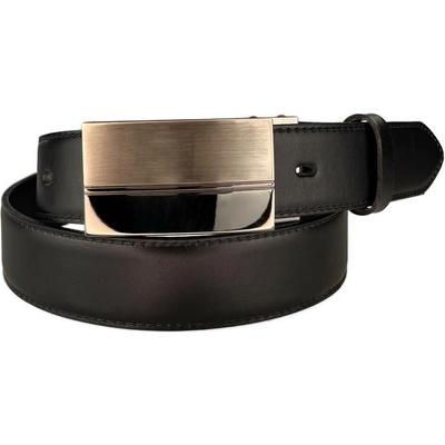 Penny Belts kožený opasek 35-020-4PS-60 černý