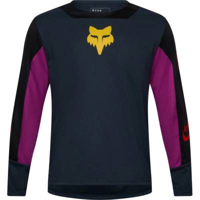 Fox Racing Defend LS Jersey Creation Galaxy Blue Youth