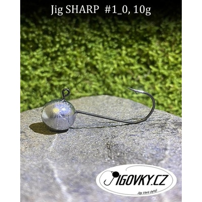 Jigovky.cz Jigové hlavičky Sharp vel.1 4g 5 ks