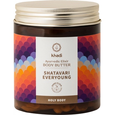 Khadi elixírové tělové máslo Shatavari Everyoung - věčné mládí, 250 ml – Zboží Mobilmania