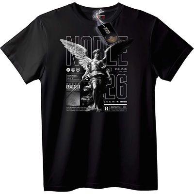NOONEBRAND Тениска Благороден 26 Градски - 7XL, White