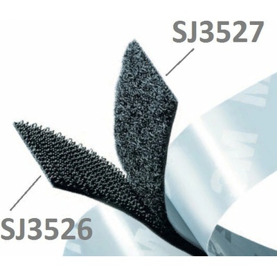 3M suchý zip SJ3526 (háčky), černý