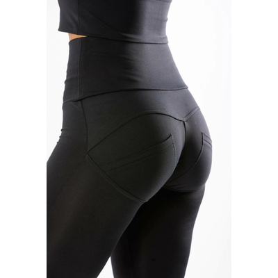 GoldBee Legíny Push-Up Pro Lycra Black