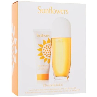 Elizabeth Arden Sunflowers подаръчен комплект: EDT 100 ml + лосион за тяло 100 ml за жени
