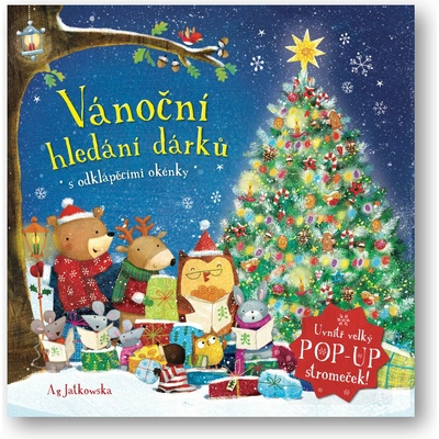 Vánoční hledání dárků s odklápěcími okénky