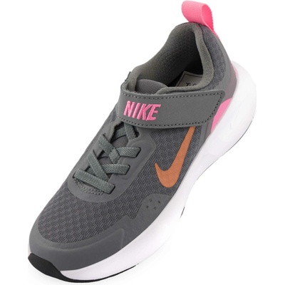 Nike detská obuv Jr Wearallday Ps Smoke Grey/Metallic Copper