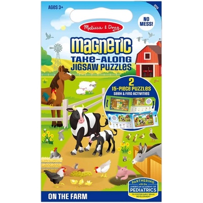 Melissa & Doug 42832 Магнитен пъзел в фермата (000772428323)