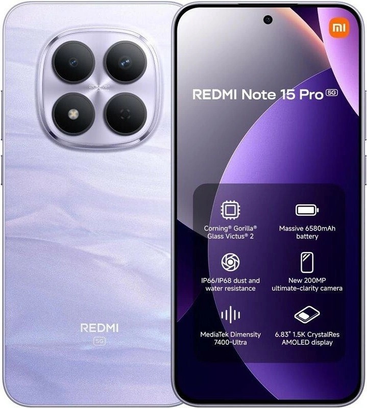 xiaomi redmi 15 6gb 128gb sandy purple_2 - Heureka.sk