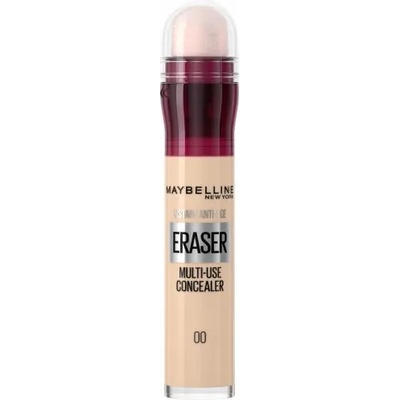 Maybelline Instant Anti-Age Eraser течен коректор с гъба 6.8 ml нюанс 00 Ivory