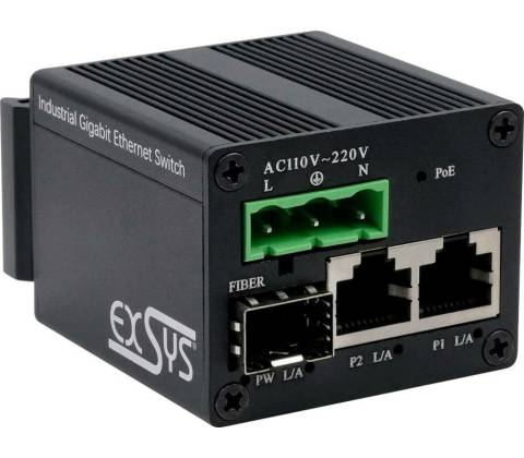 Exsys EX-62010PoE-SFP