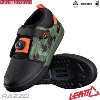 Leatt MTB 4.0 Clip PRO Shoe Camo 2023