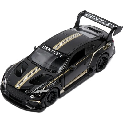 Метална количка Kinsmart - Bentley Continental GT, 1: 38, черна (52104)