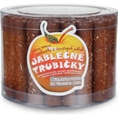 Jablečné trubičky s čokoládovou polevou bez cukru váha 540 g