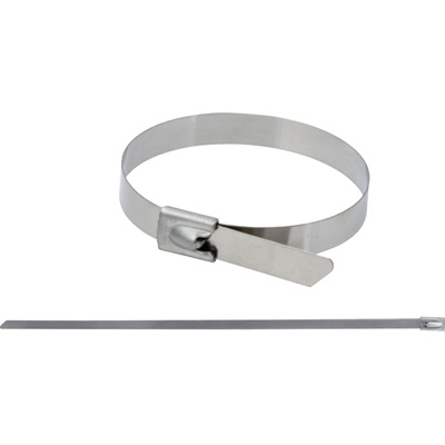 DEDRA 11NB8361 Upínací pásek z nerezové oceli, 7.9x360mm, 20ks