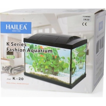 Hailea LED K20 akvarijní set černý 36 x 23 x 29 cm, 20 l