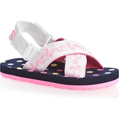 Animal САНДАЛИ animal daisie sole patterned navy cotton (fm5sg951)