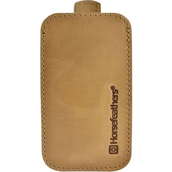 Pouzdro Horsefeathers Todd Phone Case Tobacco