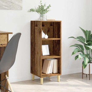 vidaXL Служебен шкаф Старо дърво 34, 5 x 32, 5 x 90 см (880961)