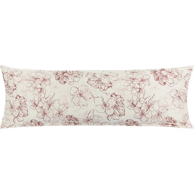Bellatex náhradný manžel vankúš vínový kvet 50 x 145 cm