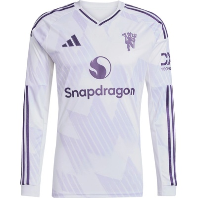 Adidas Футболна фланелка Adidas Manchester United Away Shirt 2025 2026 Adults - White