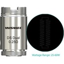 Wismec DS Dual žhaviaca hlava nerez 0,25ohm