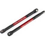 Traxxas Push rods, aluminum (red-anodized), heavy duty (2) (assembled with rod ends and threaded inserts) TRX8619R (TRX8619R)