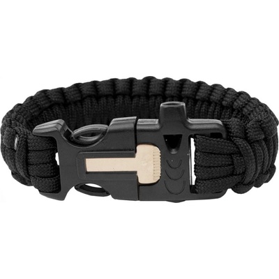 Highlander Paracord trojzubec (píšťalka křesadlo) černá – Zboží Mobilmania