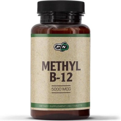 Pure Nutrition Methyl B-12, 5000 mcg, 60 таблетки, Pure Nutrition (PN9234)