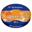 Verbatim DVD-R 4,7GB 16x, bulk box, 10ks (43729)