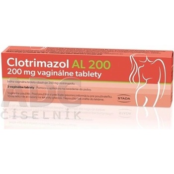 Clotrimazol AL 200 tbl.vag.3 x 200 mg