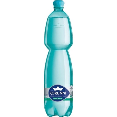 Korunní jemně perlivá přířodní 1,5 l