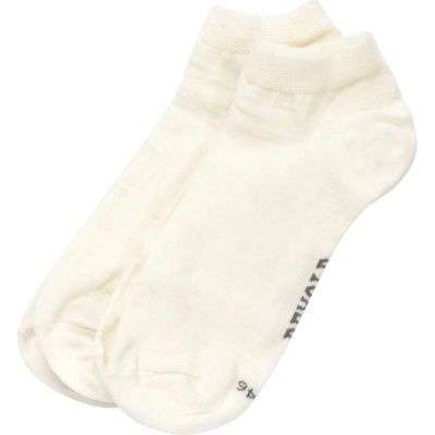 Devold dámske členkové ponožky DAILY MERINO SHORTY SOCK 2PK Biela Čierna