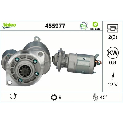 Startér VALEO 455977