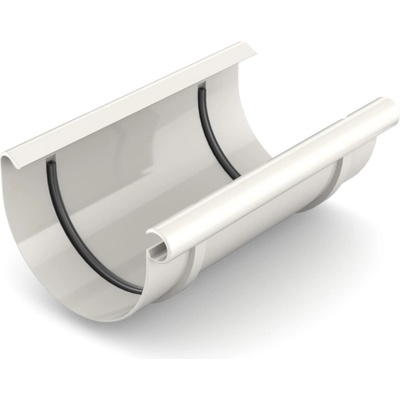 Bryza PVC odkvapový spoj 125 mm biely