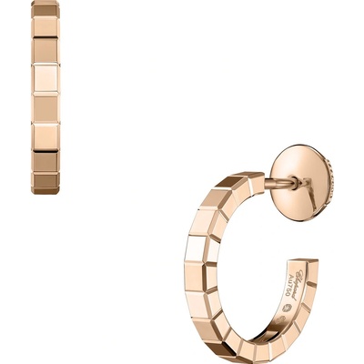 Chopard Zlaté Náušnice Ice Cube 837702-5006