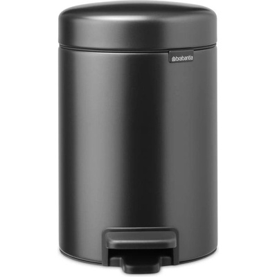 Brabantia Кош за смет с педал Brabantia NewIcon 3L, Confident Grey (1008834)
