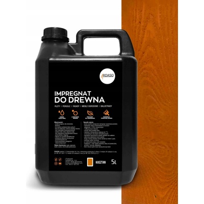 IMPREGNAT barva na dřevo s vosky 5 l, kaštan
