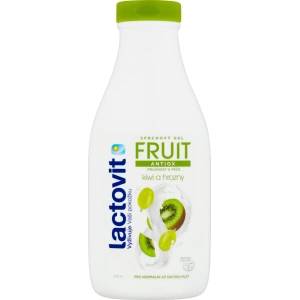 Lactovit Душ гел Lactovit Fruit Antiox с киви и грозде, 500 мл