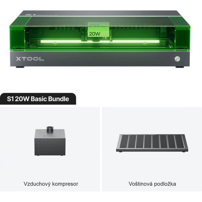 xTool S1 20W Basic kit – Zboží Živě