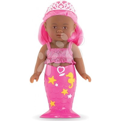 Corolle Mořská panna Melia Mini Mermaid s hnědýma očima a růžovými vlasy 20 cm – Zbozi.Blesk.cz